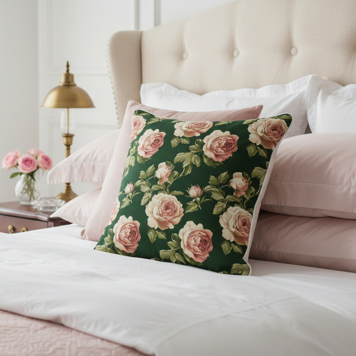 Susanna – Reversible Throw Pillow | Vintage Cottage Collection