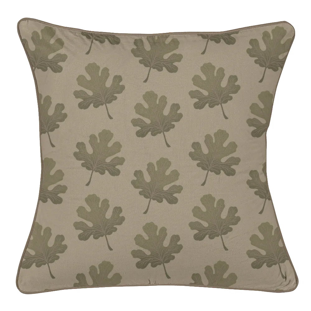 Verdant Fig™ Coordinates Pair – Stamped Fig (Khaki)