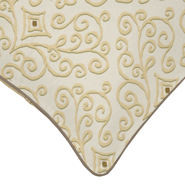 Sunlit Garden Pillow Trio - Heart Scroll
