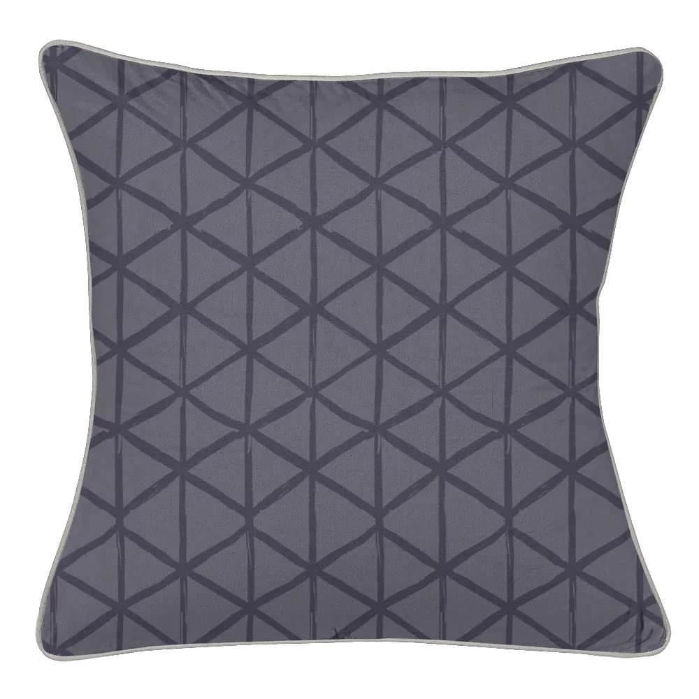 Ikat Fusion Coordinates Pair – Americana Geometric (Indigo)