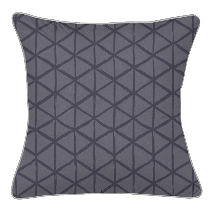 Ikat Fusion Coordinates Pair – Americana Geometric (Indigo)