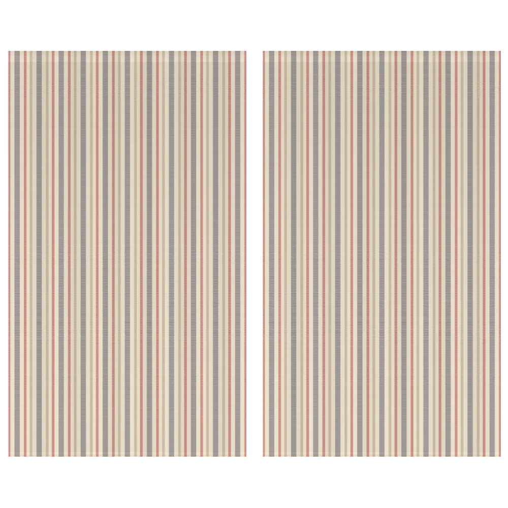 Ikat Fusion Curtain Panel Set – Americana