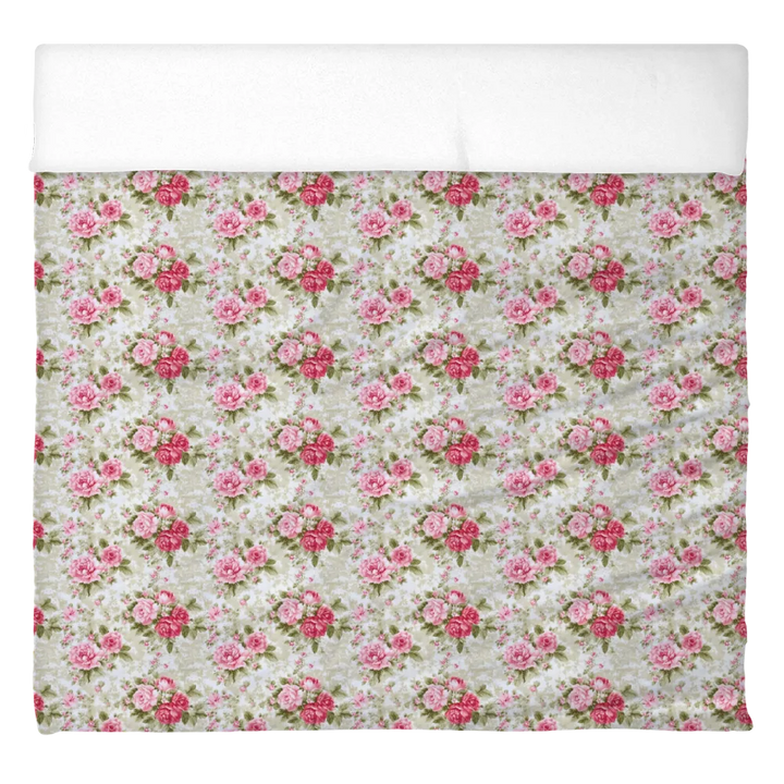 Vintage Cottage Collection Duvet Cover Set - Shelaugeh