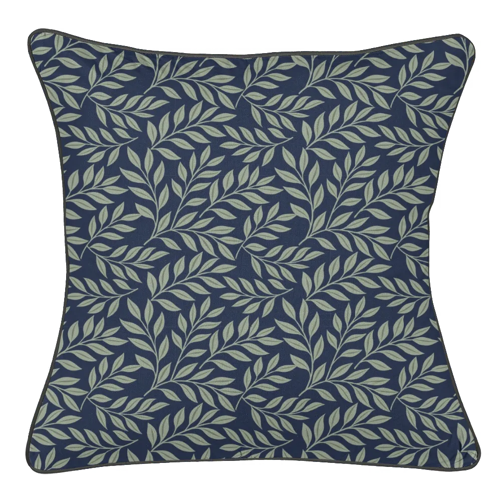 Verdant Fig™ Coordinates Pair – Leaf (Ink)