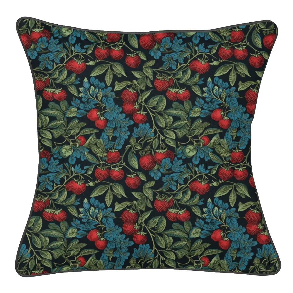 Midnight Garden Pillow Trio - Midnight Bramble