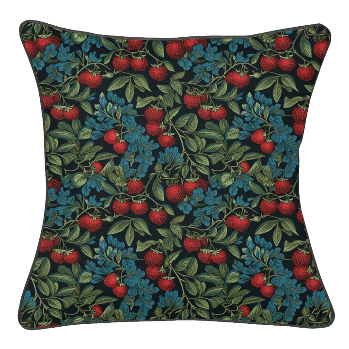 Midnight Garden Pillow Trio - Midnight Bramble