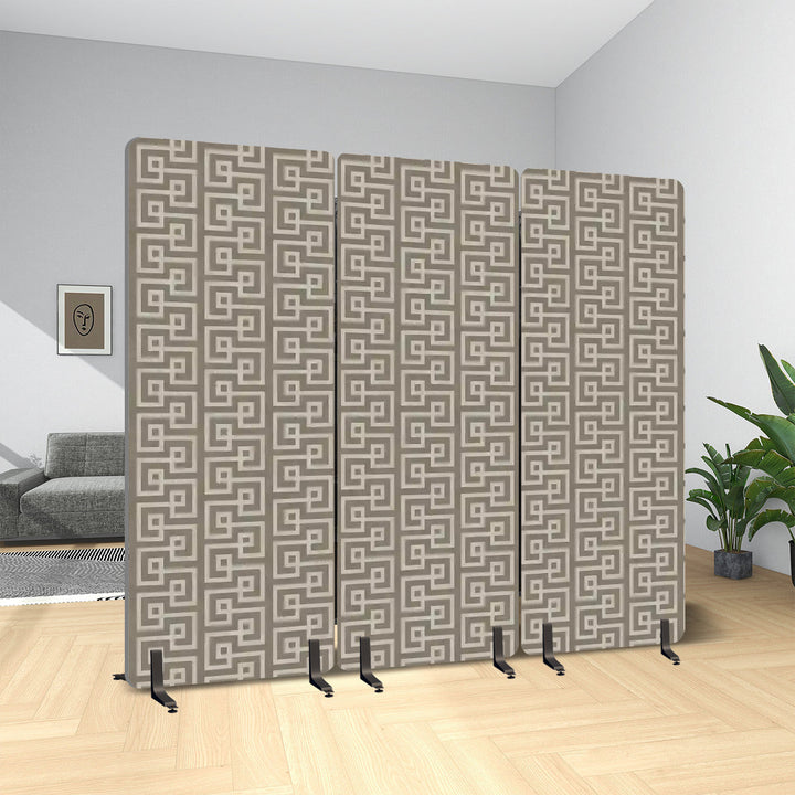 3 Panel Sound-Absorbing Room Divider / Tamesis