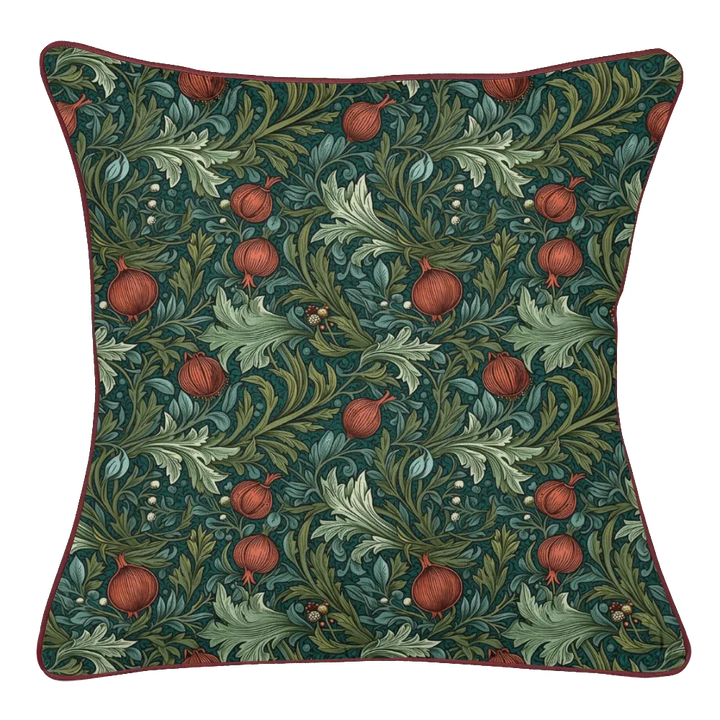 Midnight Garden Pillow Trio - Pomegranate Grove