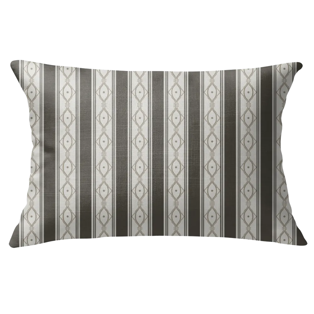 Form &amp; Field™ Lumbar Throw Pillow – Stripe Lattice