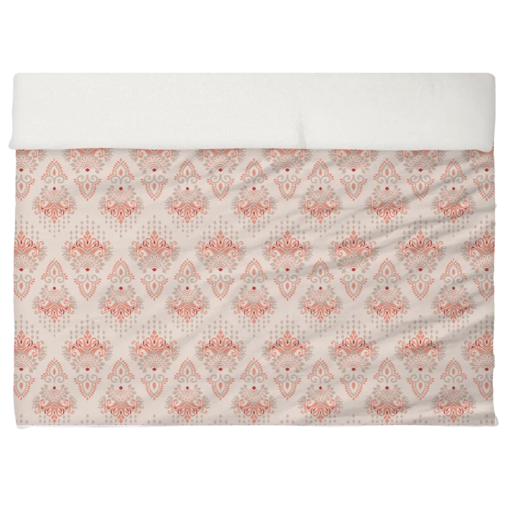 Reds &amp; Purples Anthology Duvet Cover Set – Ikat Damask (Sashay Sand)
