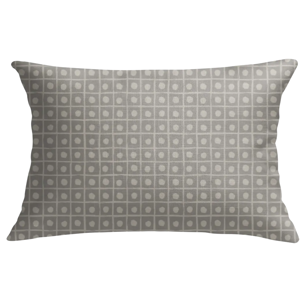 Natural Neutrals Reversible Pillow Pair – Overcast