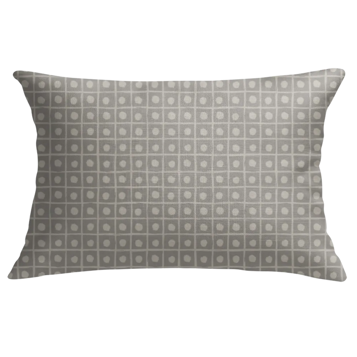 Natural Neutrals Reversible Pillow Pair – Overcast