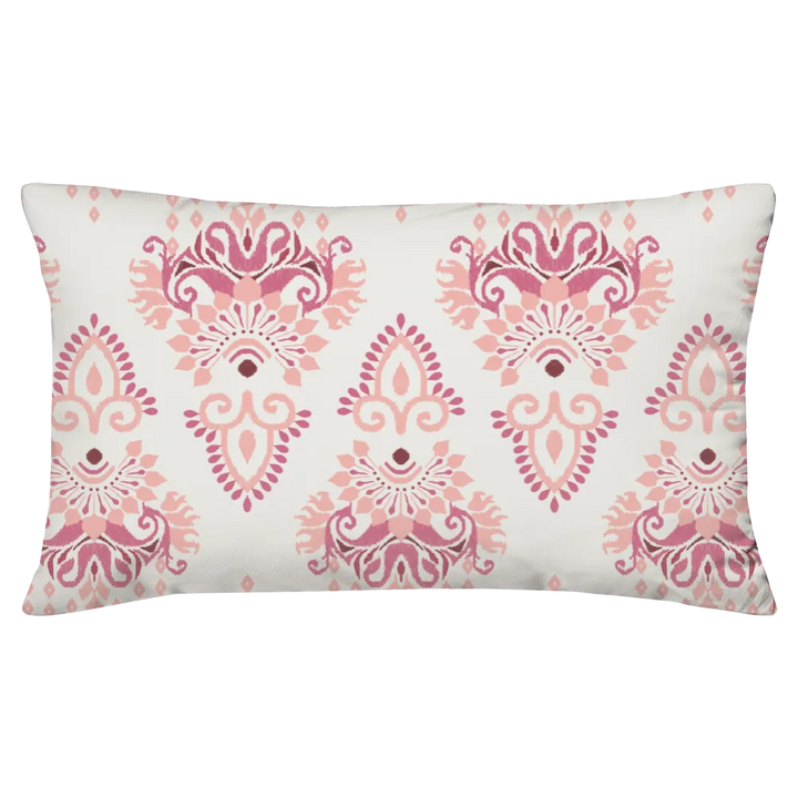 Reds &amp; Purples Anthology Duvet Cover Set – Ikat Damask (Dragonfruit)