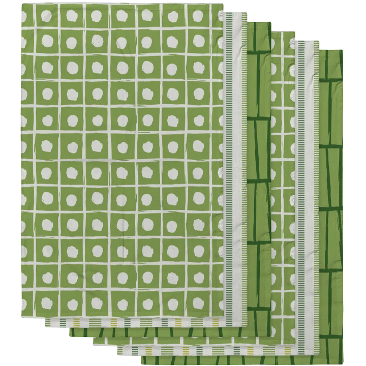 Tea Towel Set (6) – Limeade