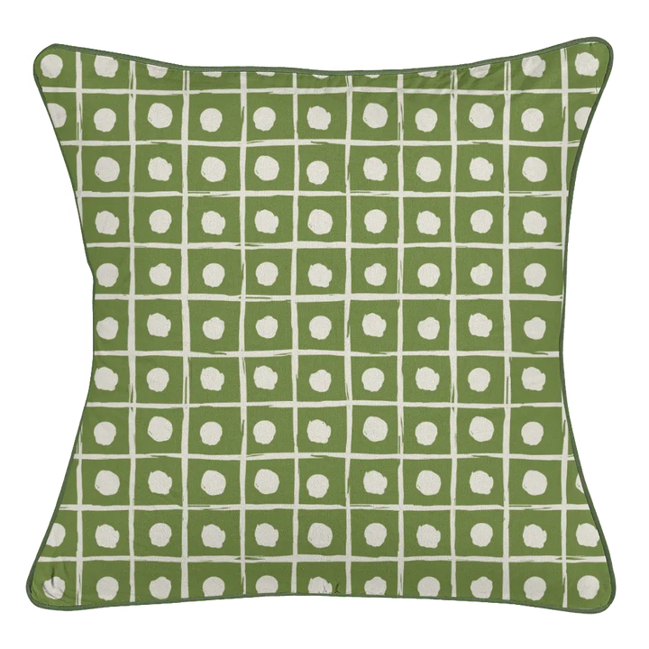 Ikat Fusion Pillow Trio – Kelp Ribbon