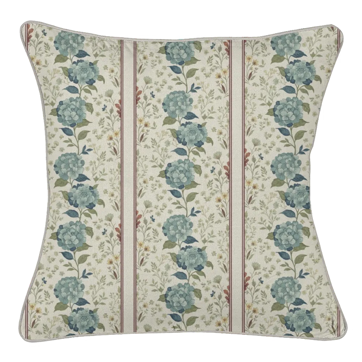 Form &amp; Field™ Piped Edge Throw Pillow – Floral Stripe