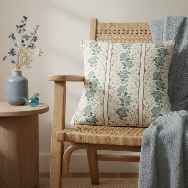Form &amp; Field™ Piped Edge Throw Pillow – Floral Stripe