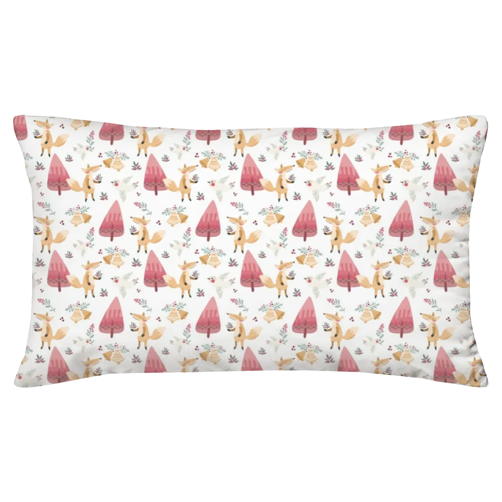 Luxury Flannel & Sherpa Comforter Set | Patchwork Pinwheel - Woodland Fox