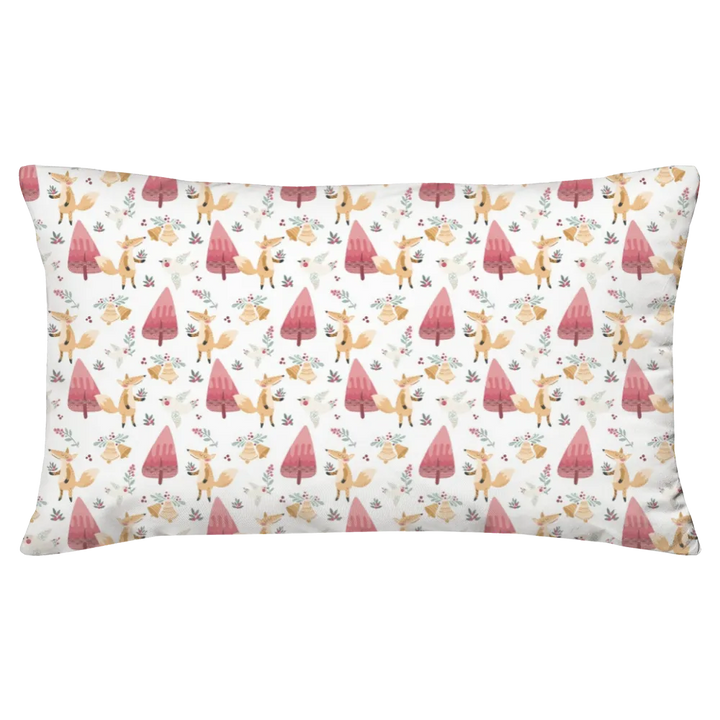 Luxury Flannel & Sherpa Comforter Set | Patchwork Pinwheel - Woodland Fox