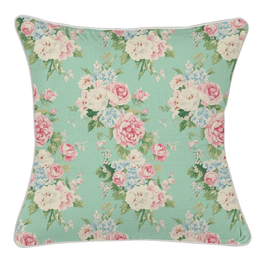 Emma – Reversible Throw Pillow | Vintage Cottage Collection