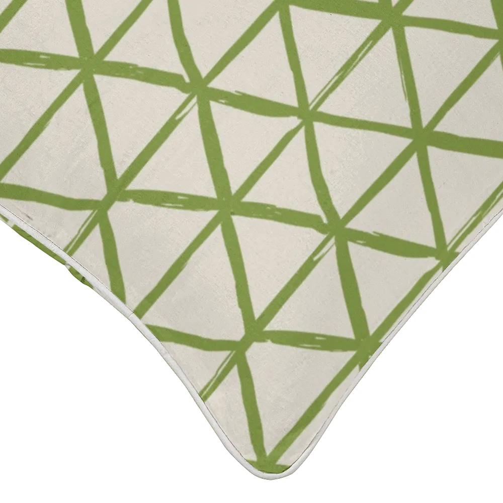 Ikat Fusion Coordinates Pair – Peridot Blues (Peridot)