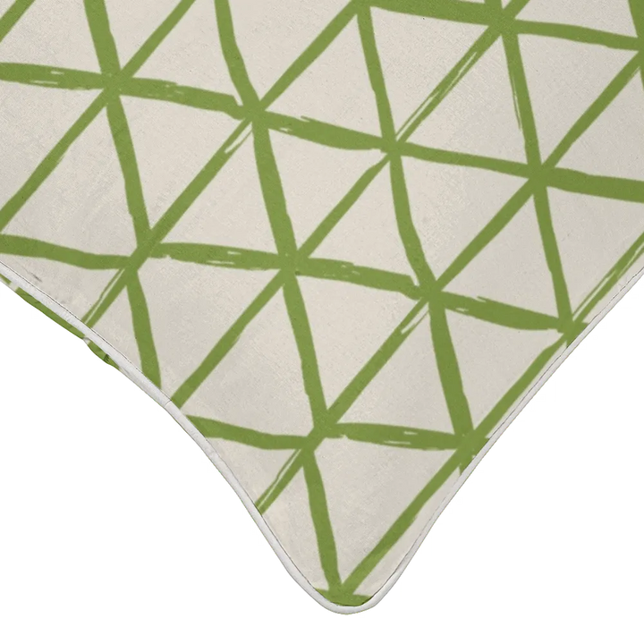 Ikat Fusion Coordinates Pair – Peridot Blues (Peridot)