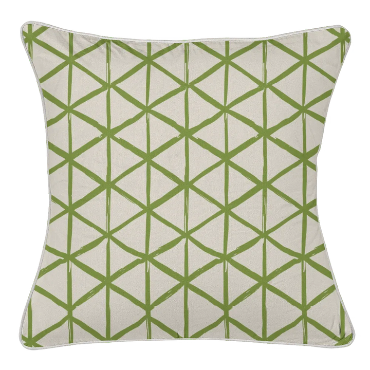 Ikat Fusion Coordinates Pair – Peridot Blues (Peridot)