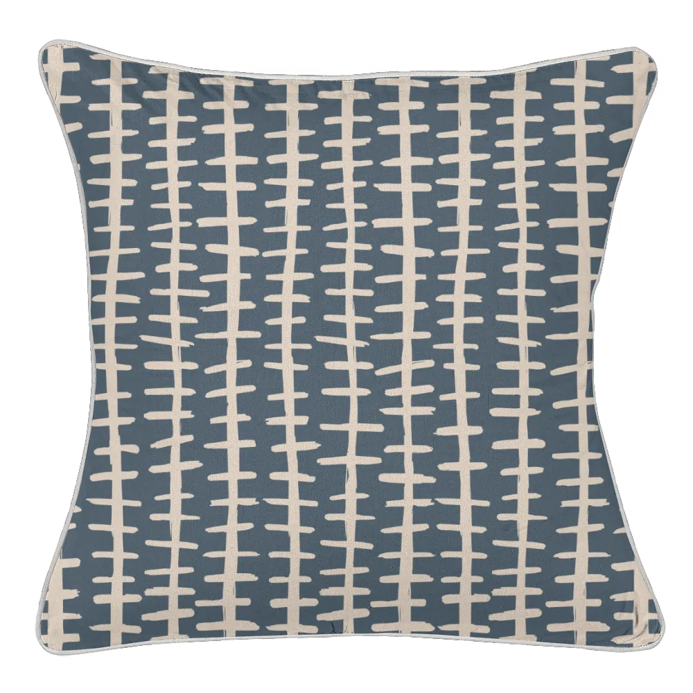 Ikat Fusion Coordinates Pair – Sand &amp; Sea (Marine)