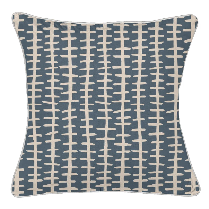 Ikat Fusion Coordinates Pair – Sand &amp; Sea (Marine)