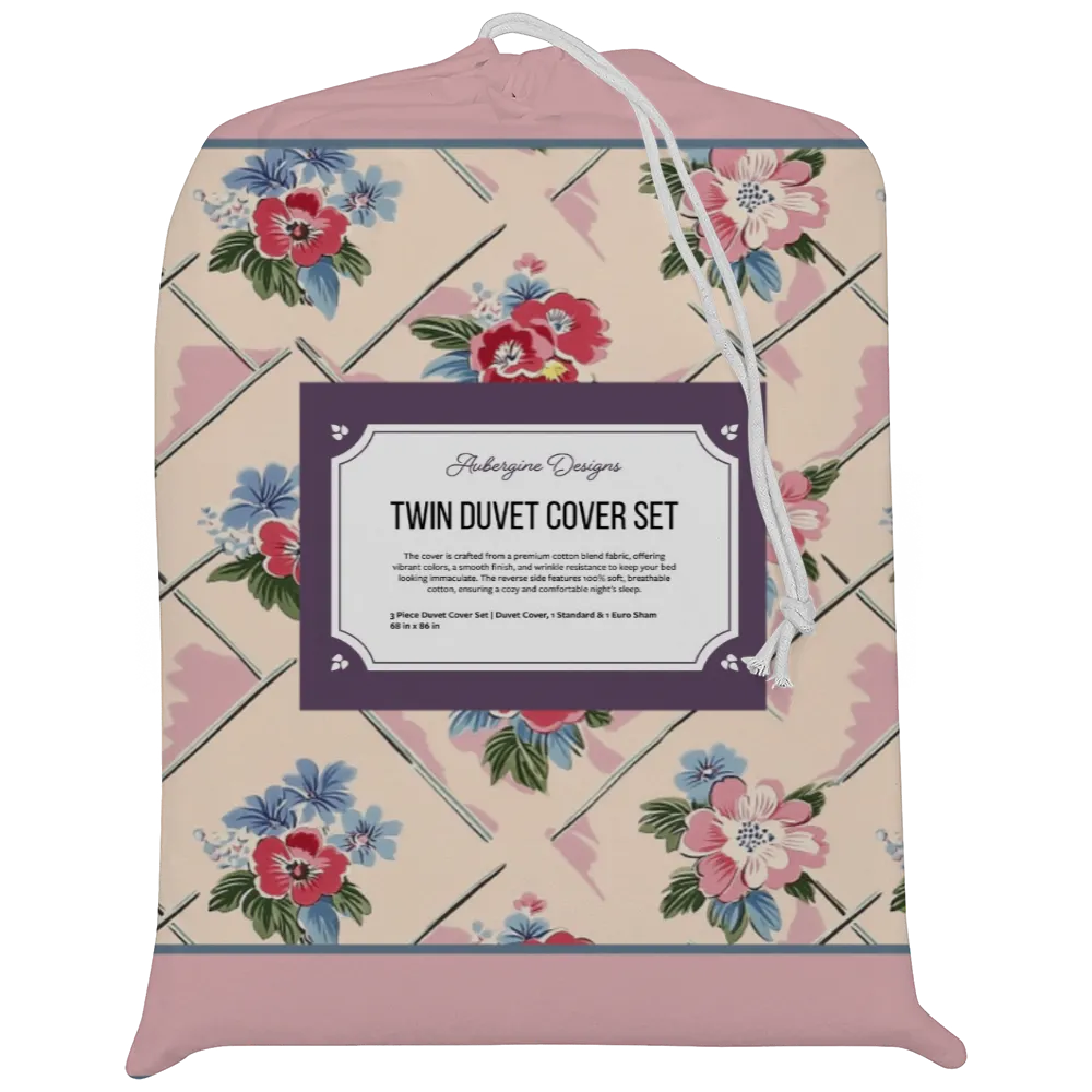 Vintage Cottage Collection Duvet Cover Set - Winifred
