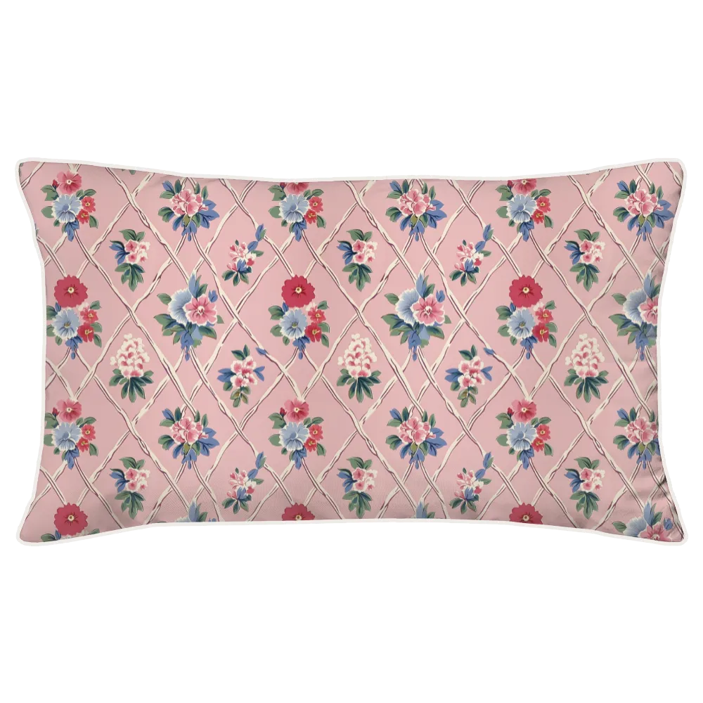 Vintage Cottage Collection Piped Edge Duvet Cover Set - Mildred