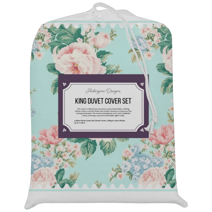 Braxton - 5 Piece Cotton Duvet Cover Set