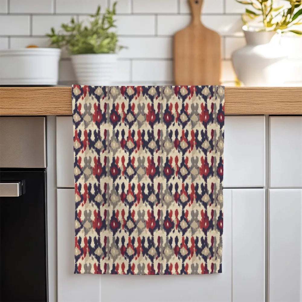 Ikat Fusion Tea Towel Set (6) – Americana