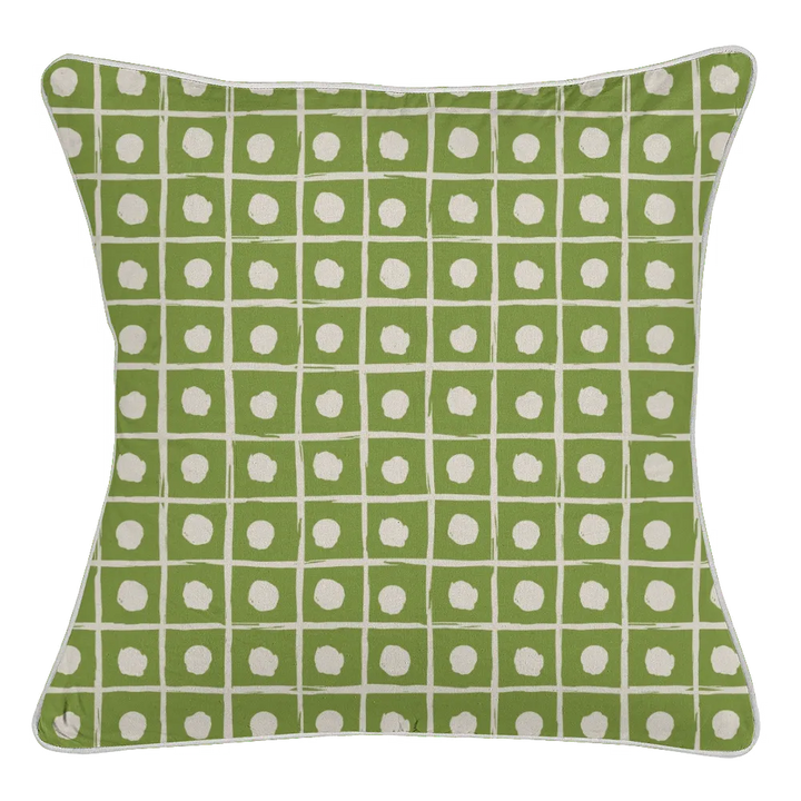 Ikat Fusion Coordinates Pair – Peridot Blues (Peridot)
