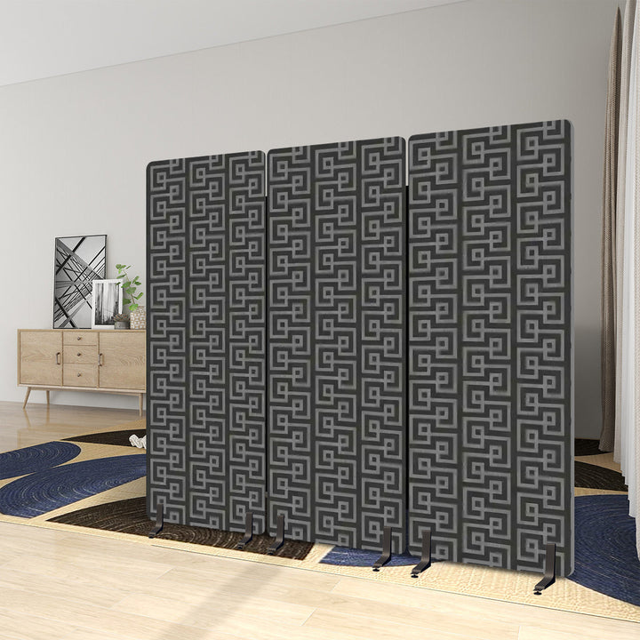 3 Panel Sound-Absorbing Room Divider / Tamesis