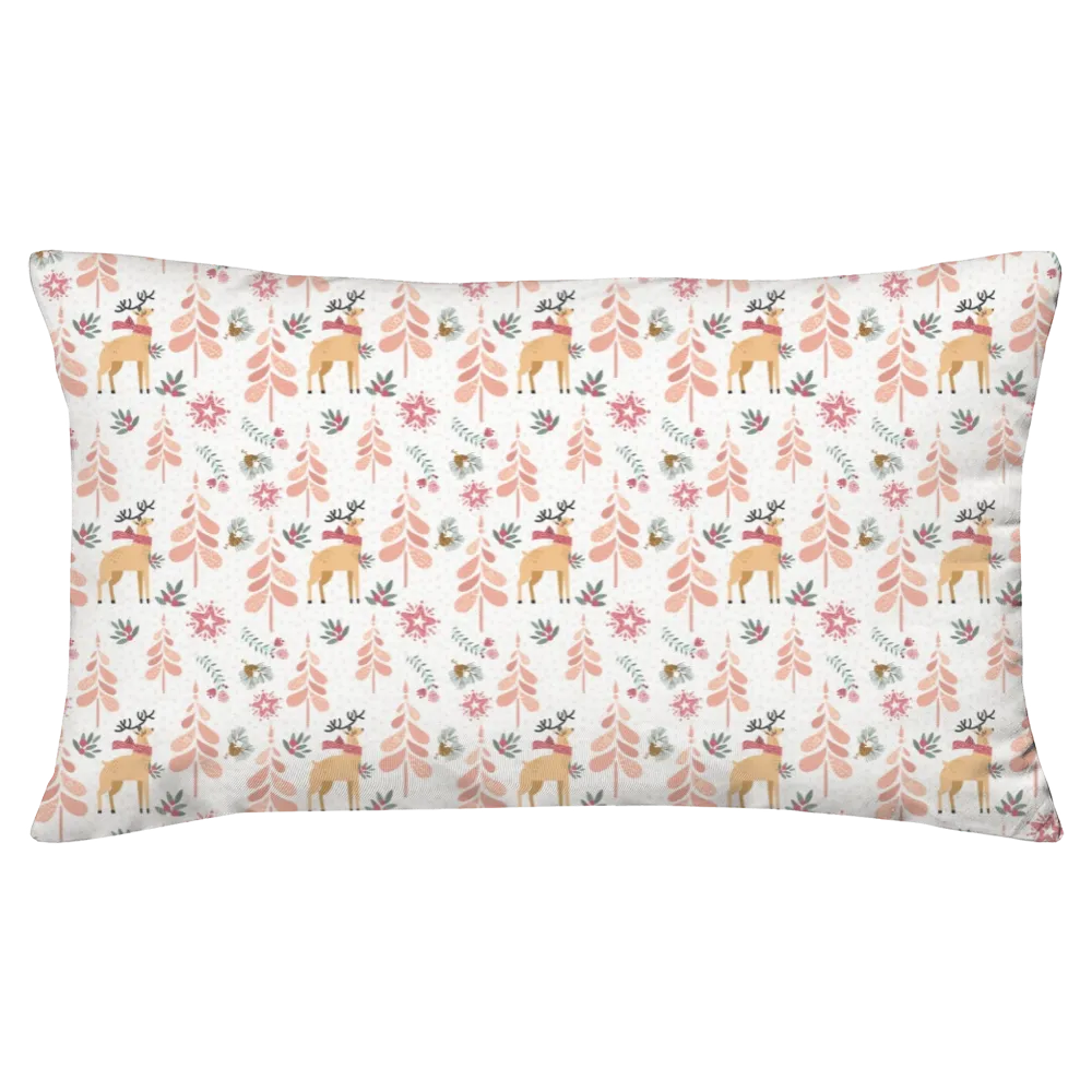 Luxury Flannel & Sherpa Comforter Set | Patchwork Pinwheel - Woodland Deer