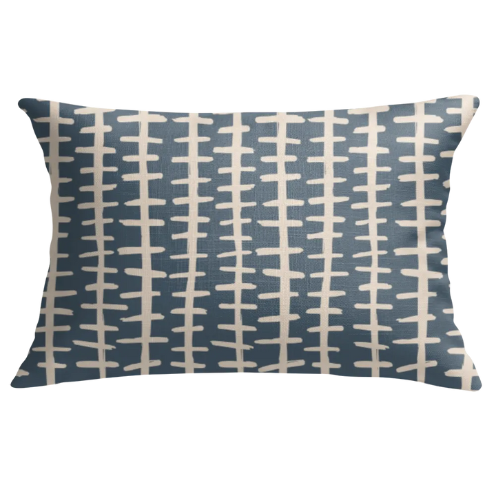 Ikat Fusion Pillow Trio – Sand &amp; Sea Geometric