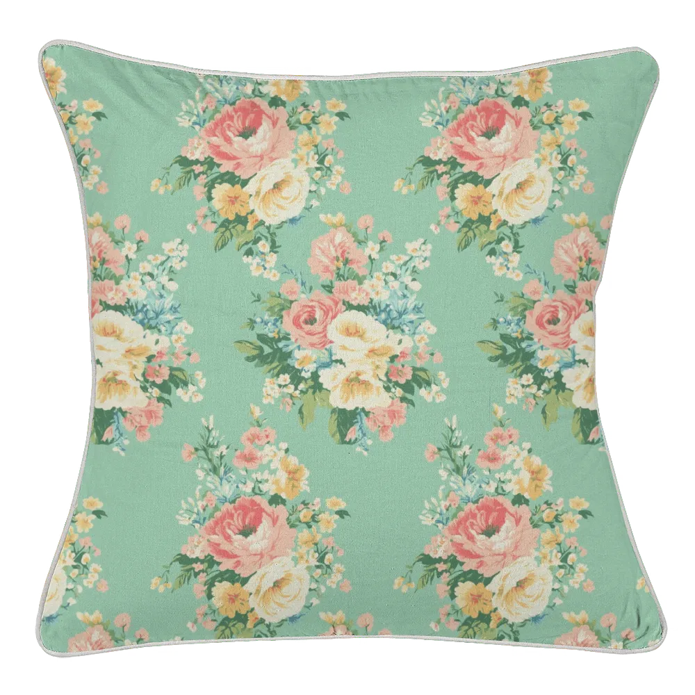 Florence – Reversible Throw Pillow | Vintage Cottage Collection