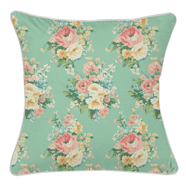 Florence – Reversible Throw Pillow | Vintage Cottage Collection