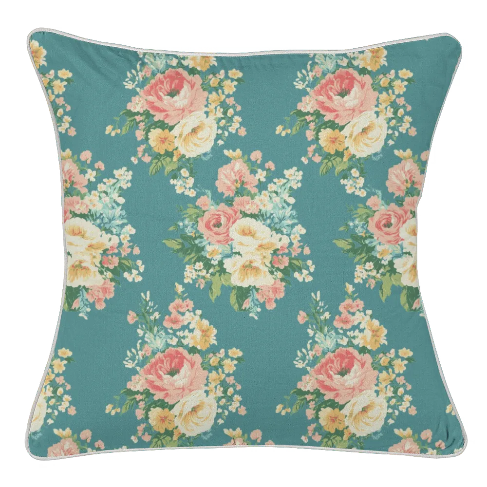 Florence – Reversible Throw Pillow | Vintage Cottage Collection