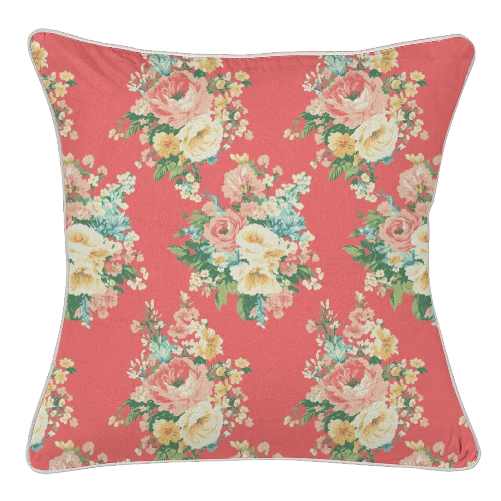 Florence – Reversible Throw Pillow | Vintage Cottage Collection