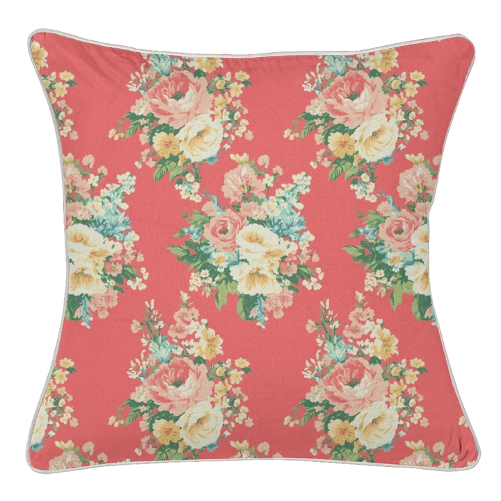 Florence – Reversible Throw Pillow | Vintage Cottage Collection