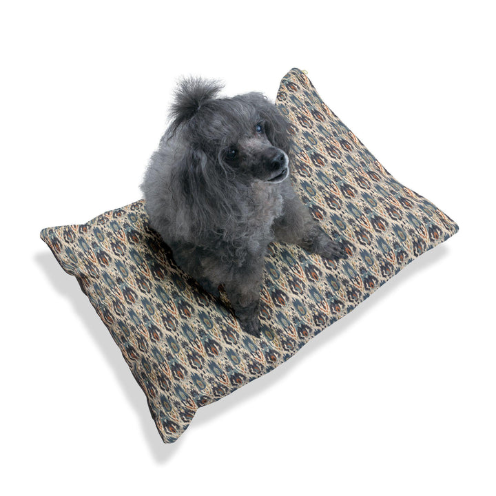 Designer Pet Bed - Ikat Fusion | Sand and Sea