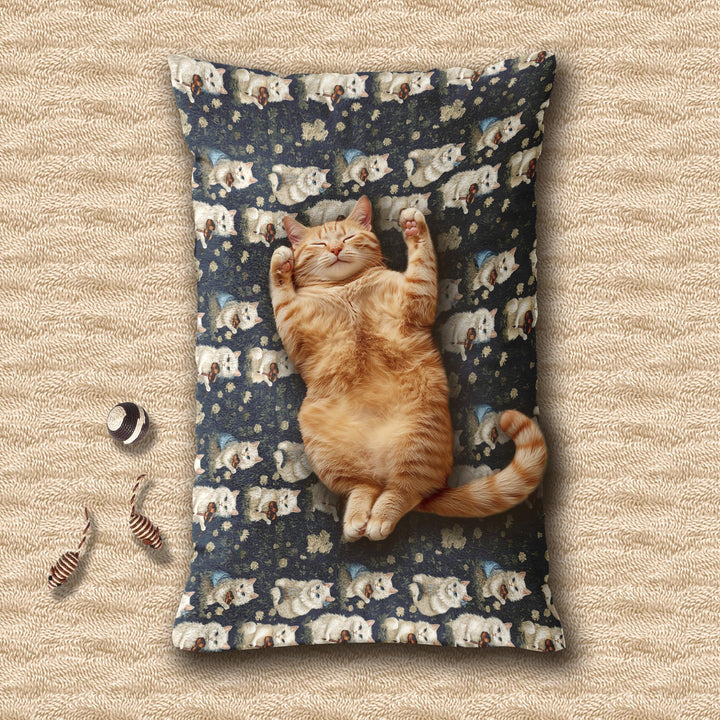 Designer Pet Bed - Classical Strings Cats