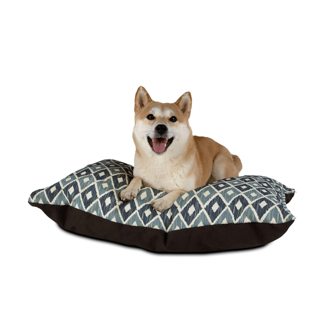 Designer Pet Bed - Ikat | Naval & Blustery