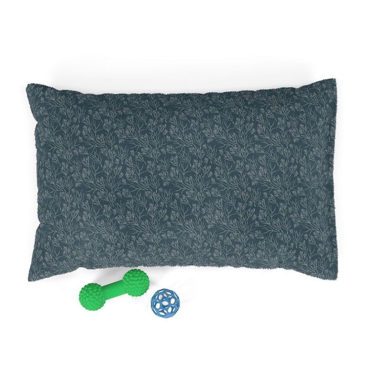 Designer Pet Bed - Wildflowers | Nocturne Blue