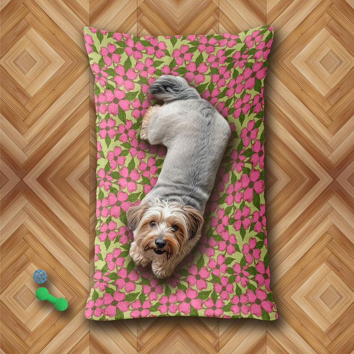 Designer Pet Bed - North Carolina Dogwood