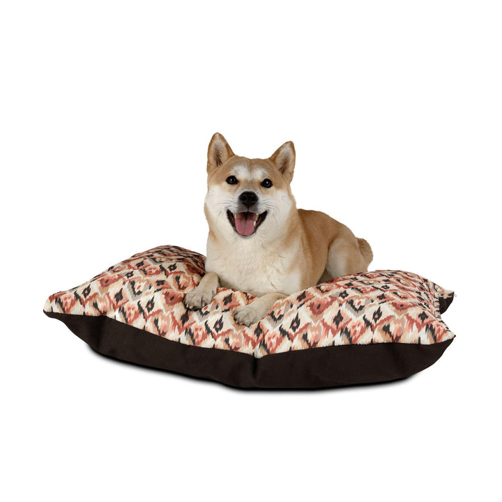 Designer Pet Bed - Ikat Fusion | Blush and Beige