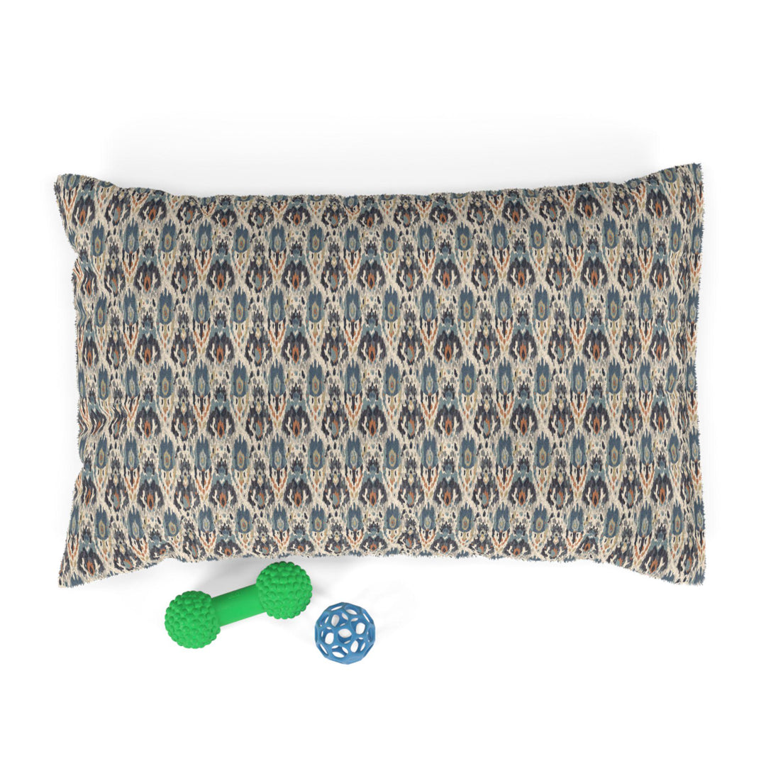 Designer Pet Bed - Ikat Fusion | Sand and Sea