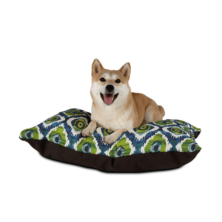 Designer Pet Bed - Ikat Fusion | Lily Pad